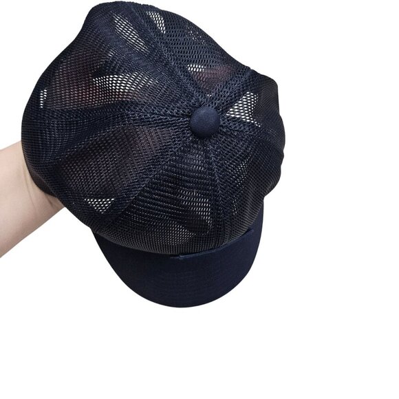 Cascade Lakes Brewing‎ Co. Trucker Hat Navy Blue Snapback Mesh Cap Adjustable - Picture 4 of 7